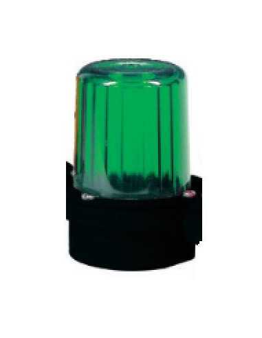 12-24VAC/DC GREEN FLASHING BEACON 110FPM