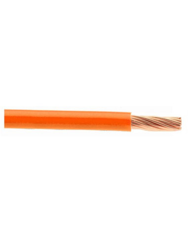 0.5mm ORANGE FLEX WIRE /1000M DRUM
