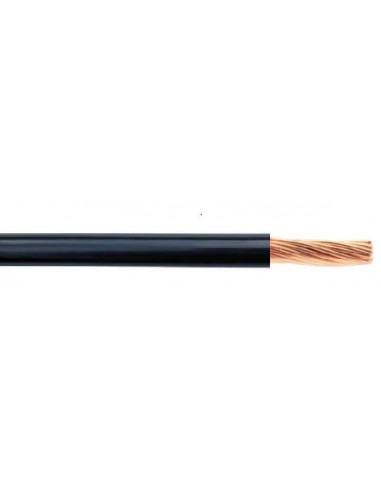 0.5mm BLACK FLEX WIRE /1000M DRUM